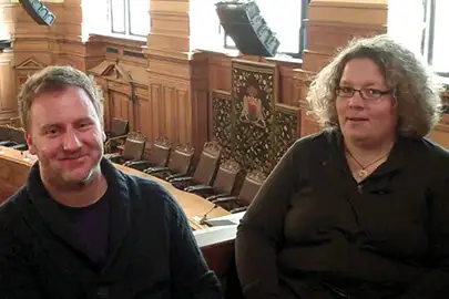 Die Autoren Kai Schwind und Katrin Wiegand